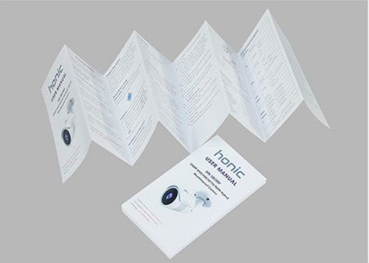 Stampa di opuscoli di istruzioni 4C Servizio di stampa di libri con copertina rigida da 300 gsm