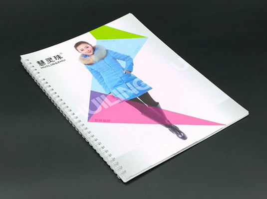 Stampa di volantini Flexo A3 Istruzioni per la stampa di opuscoli Brochure a due ante