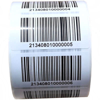 Etichette adesive per stampa lucida 6C Stampa di etichette per imballaggio Flexo