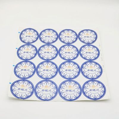 Vinile che stampa gli autoadesivi dell'etichetta smontabili/adesivo permanente su misura